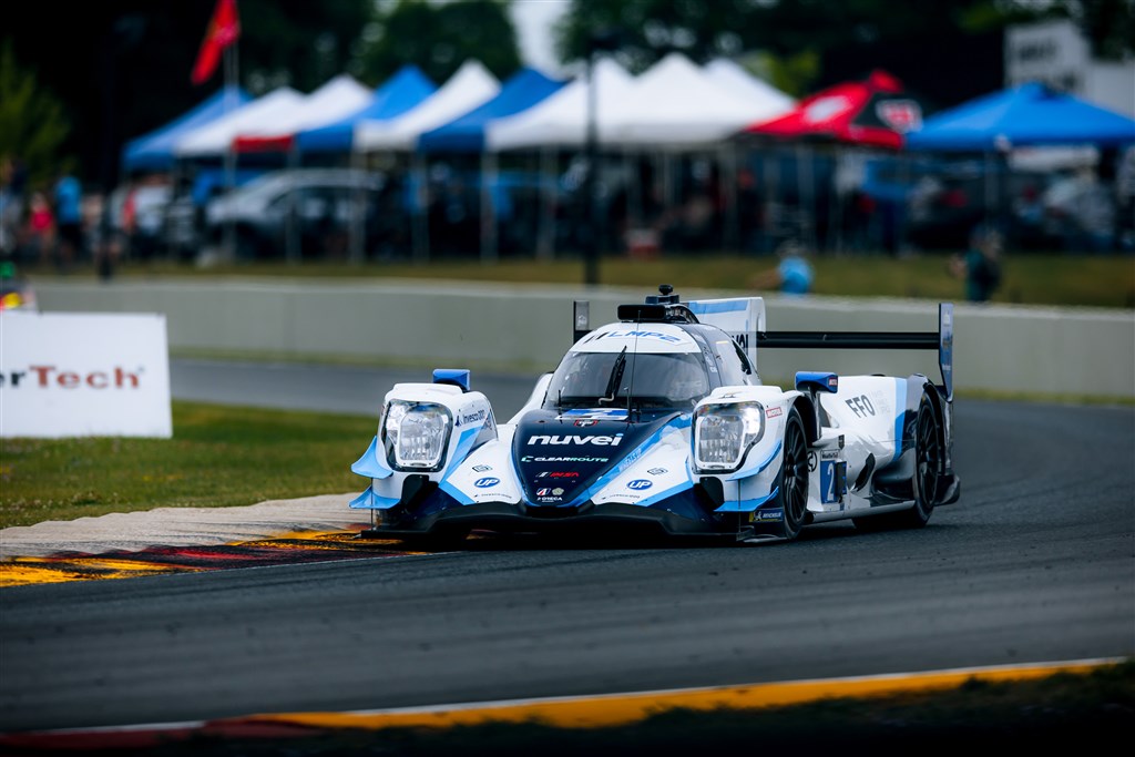 Straf kostede Mikkel Jensen IMSA-podie på Road America.
(Foto: United Autosports)